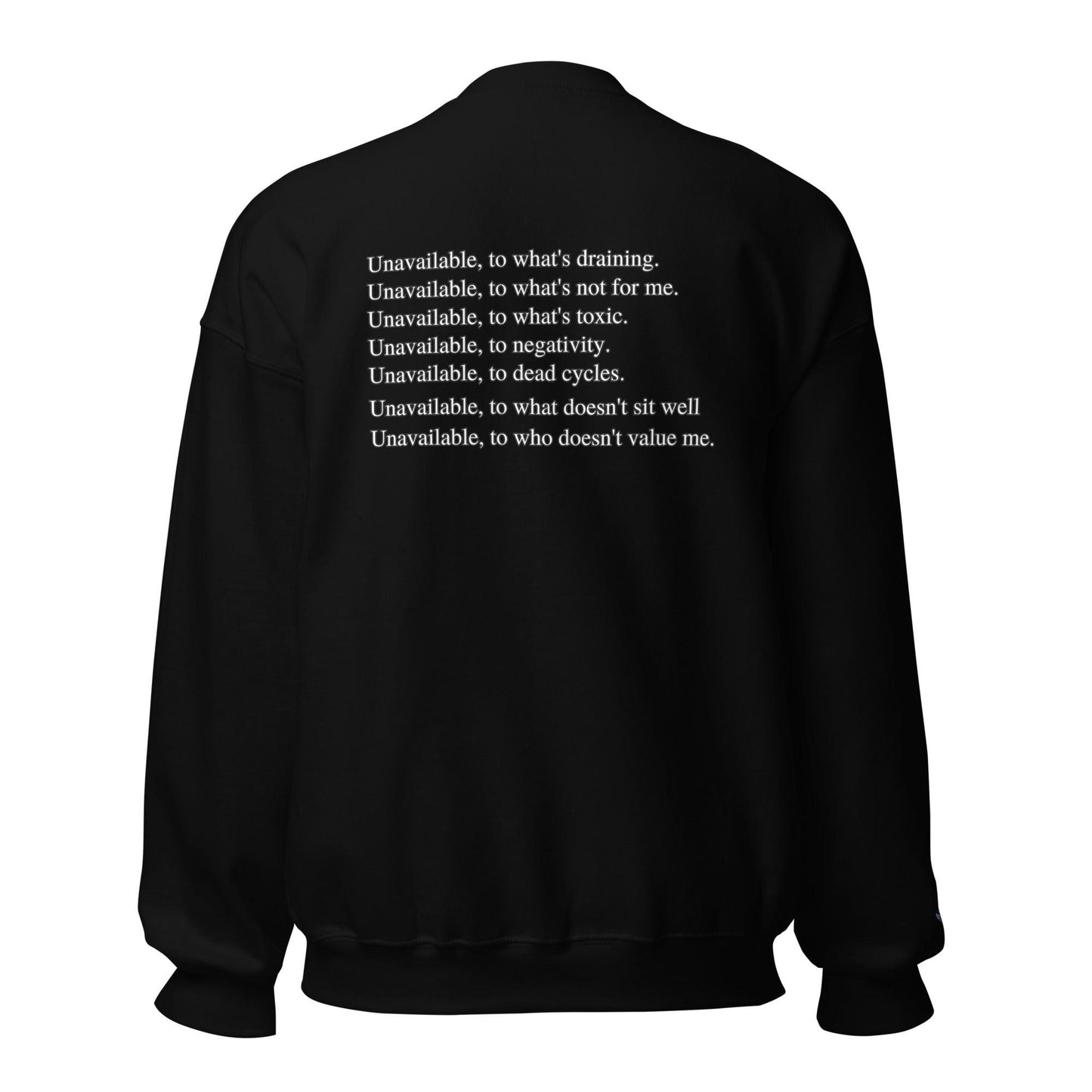 Unisex Sweatshirt "unavailable"