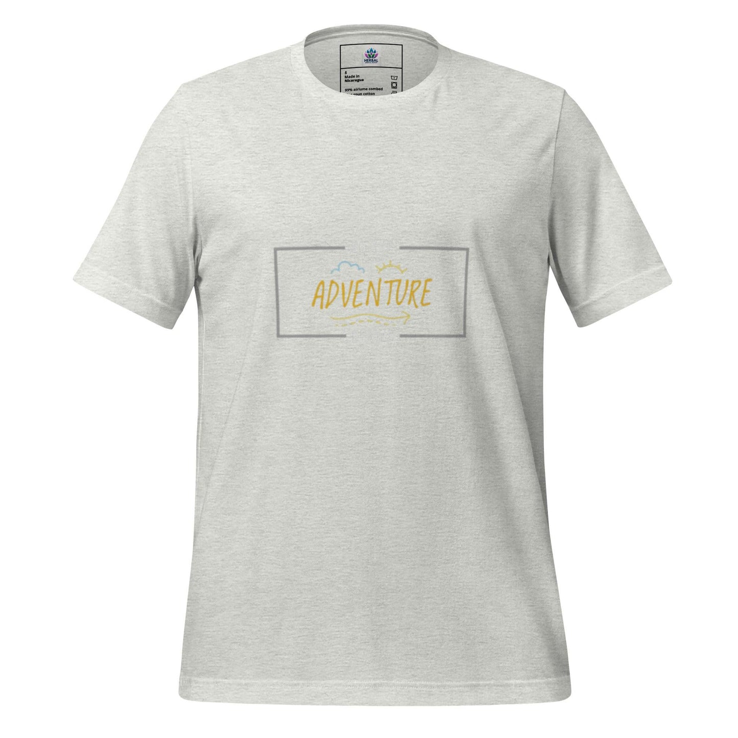 Unisex t-shirt "adventure begins"