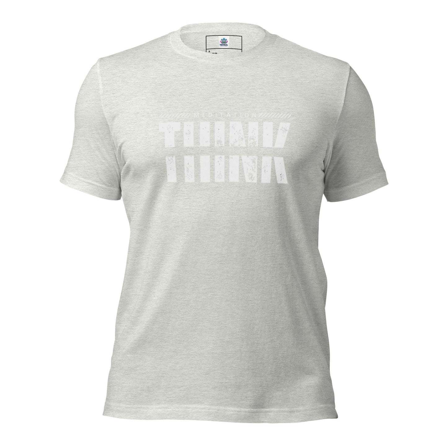 Unisex t-shirt "meditation is not what you think"