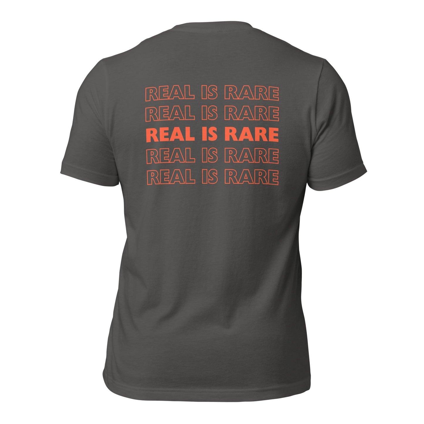 Unisex t-shirt "Real is Rare"