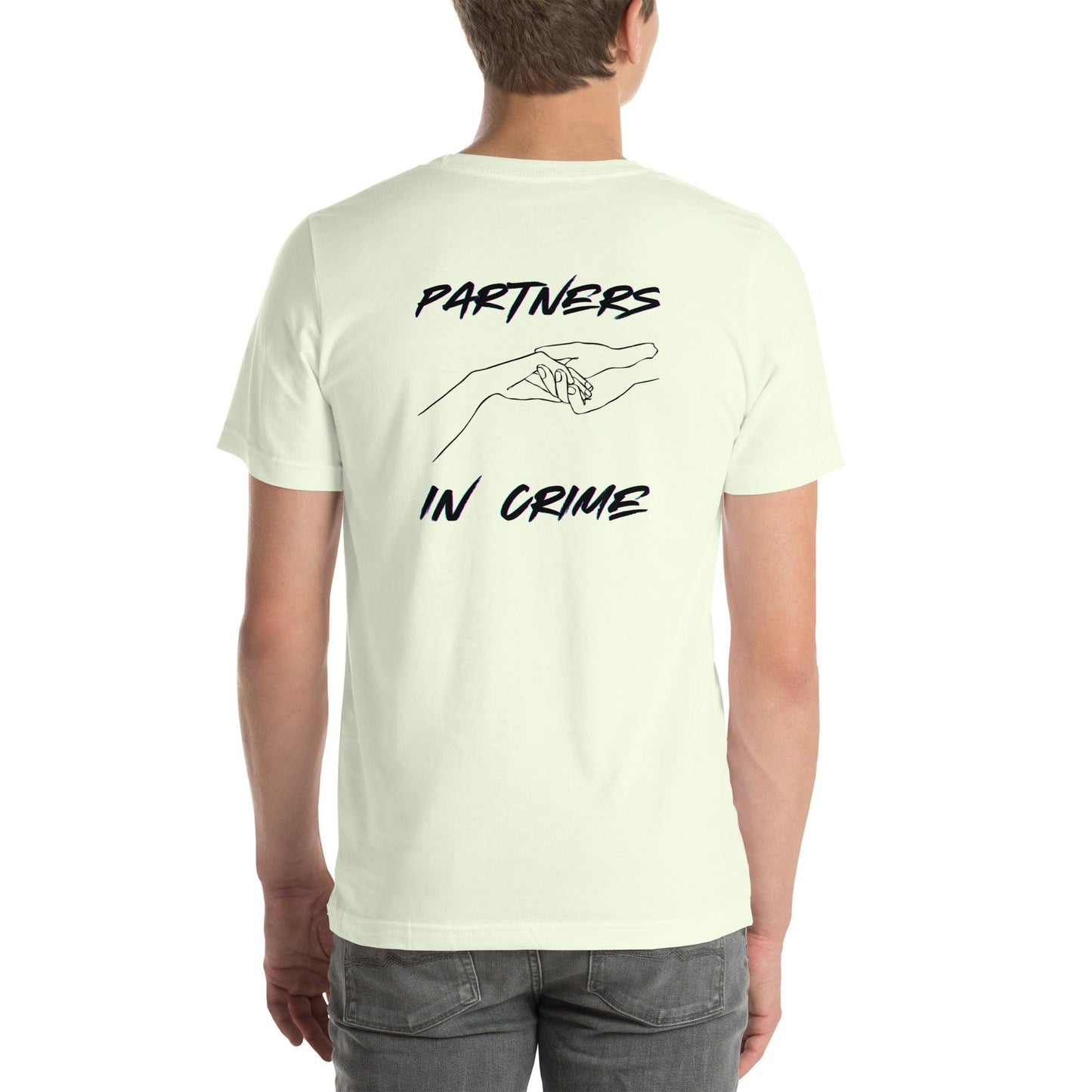 Unisex t-shirt "Partners in crime"