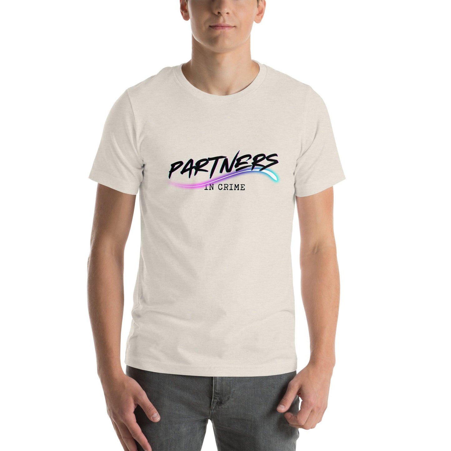 Unisex t-shirt "Partners in crime"