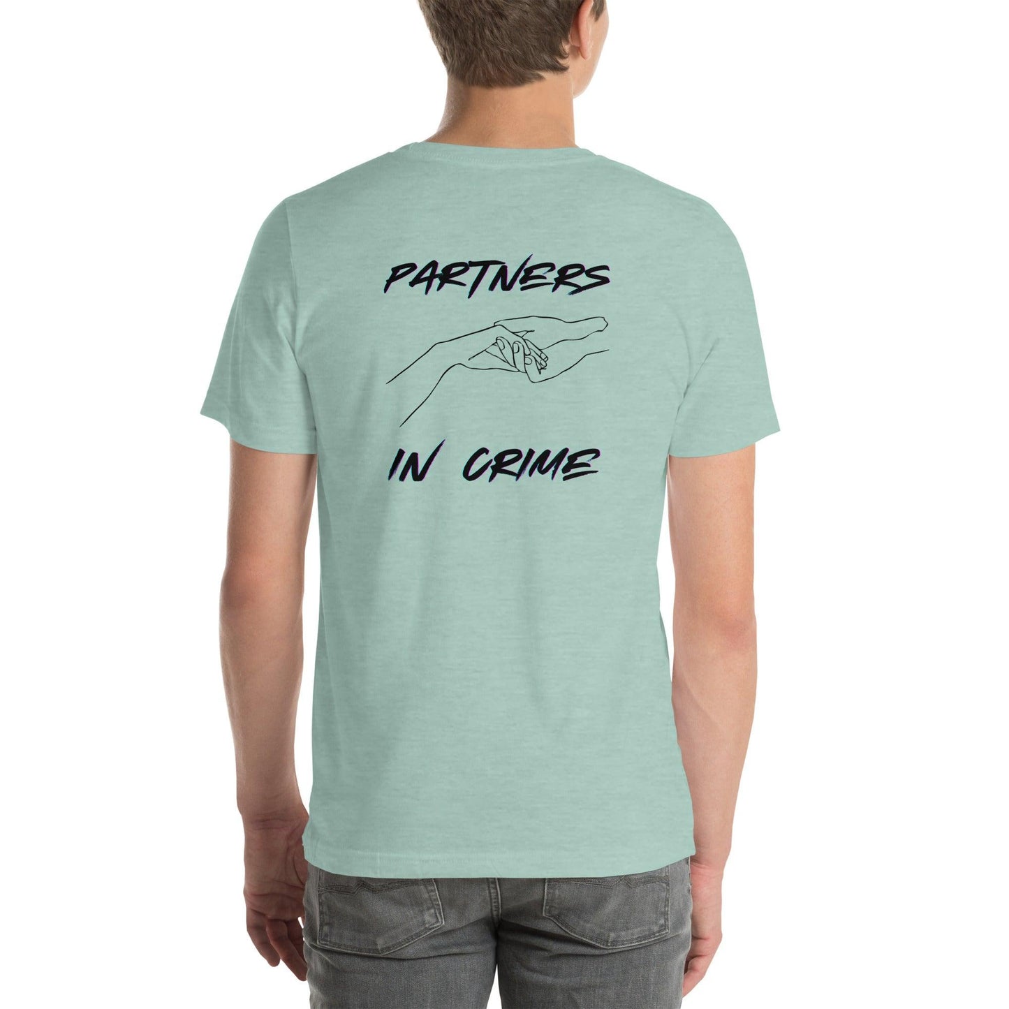 Unisex t-shirt "Partners in crime"