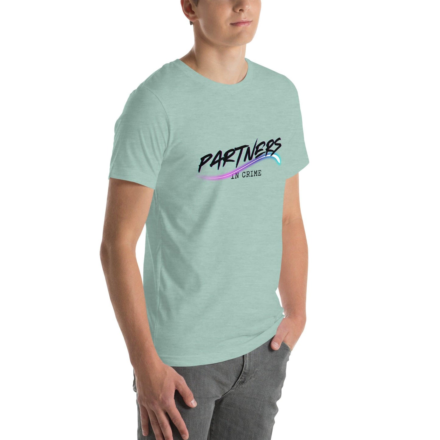 Unisex t-shirt "Partners in crime"