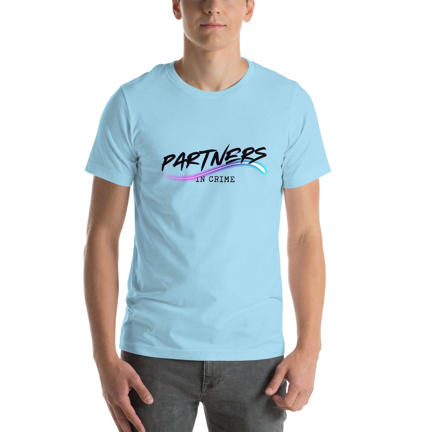 Unisex t-shirt "Partners in crime"