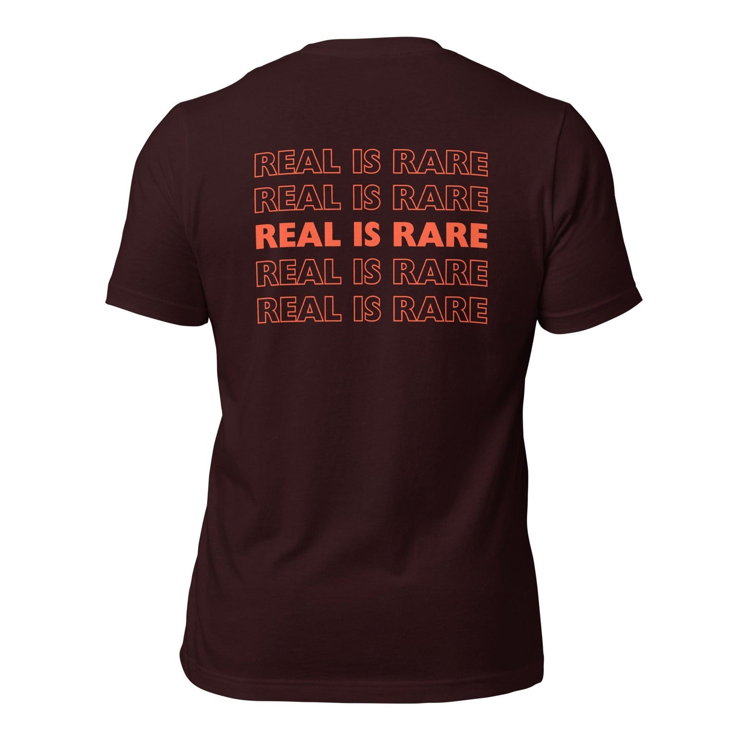 Unisex t-shirt "Real is Rare"