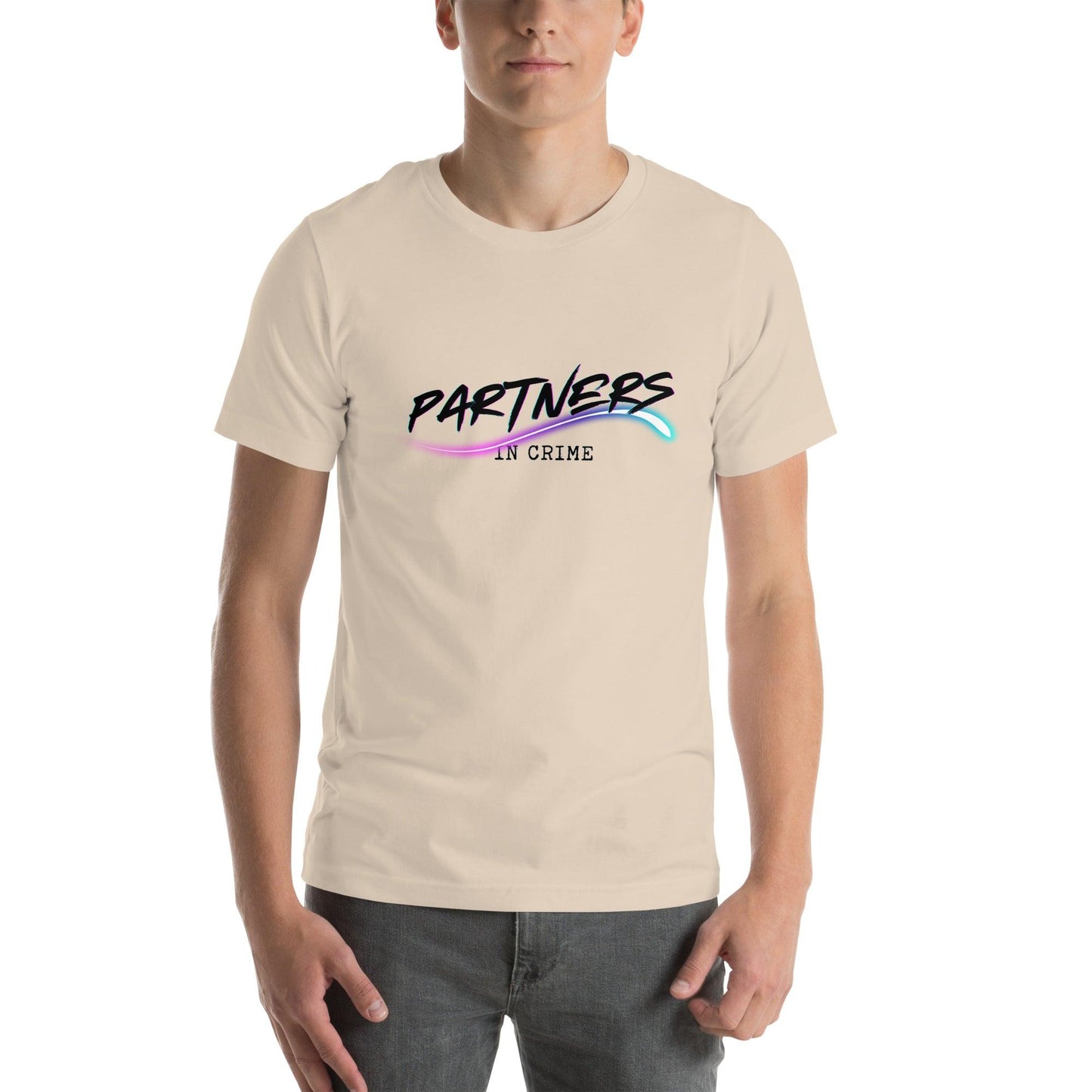 Unisex t-shirt "Partners in crime"