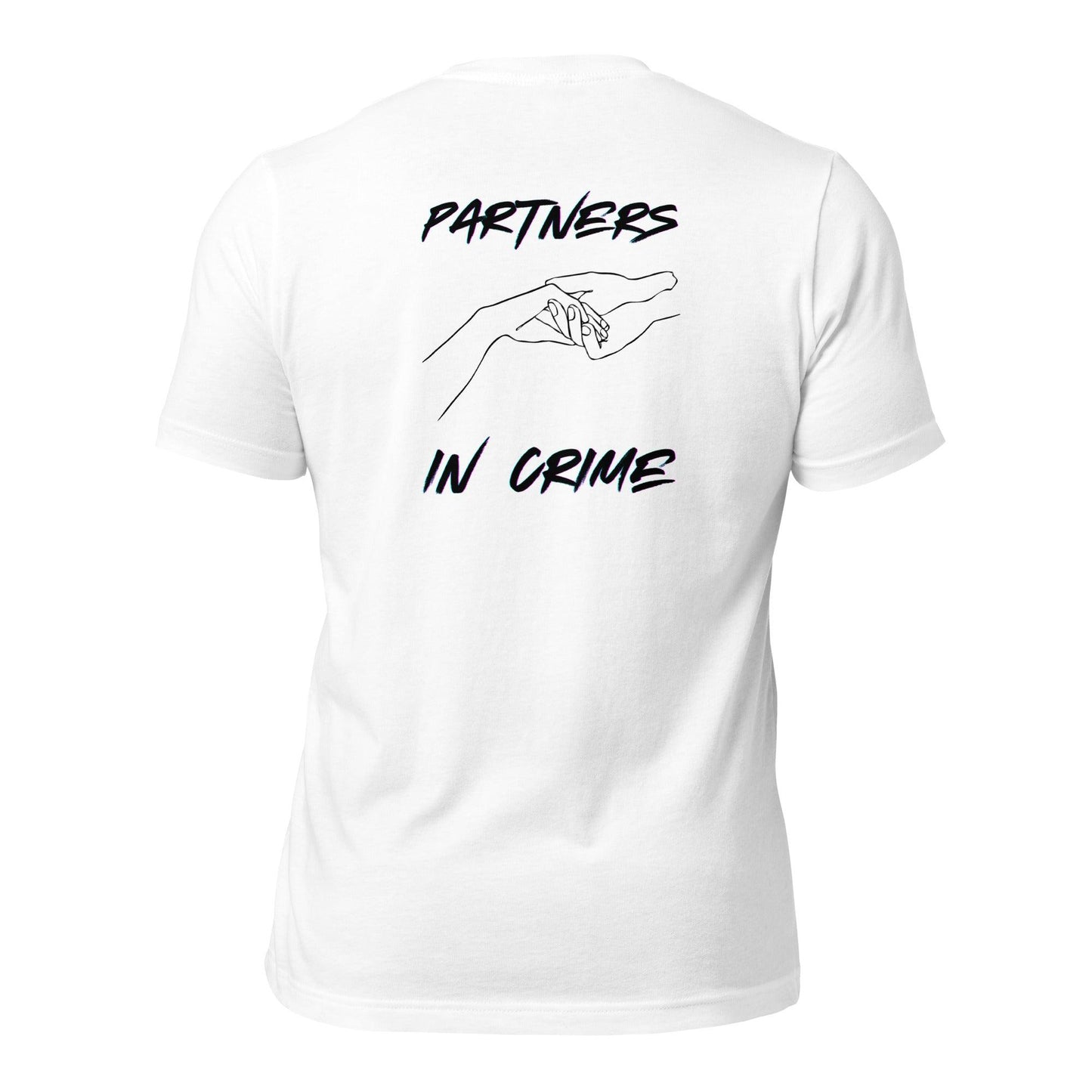 Unisex t-shirt "Partners in crime"