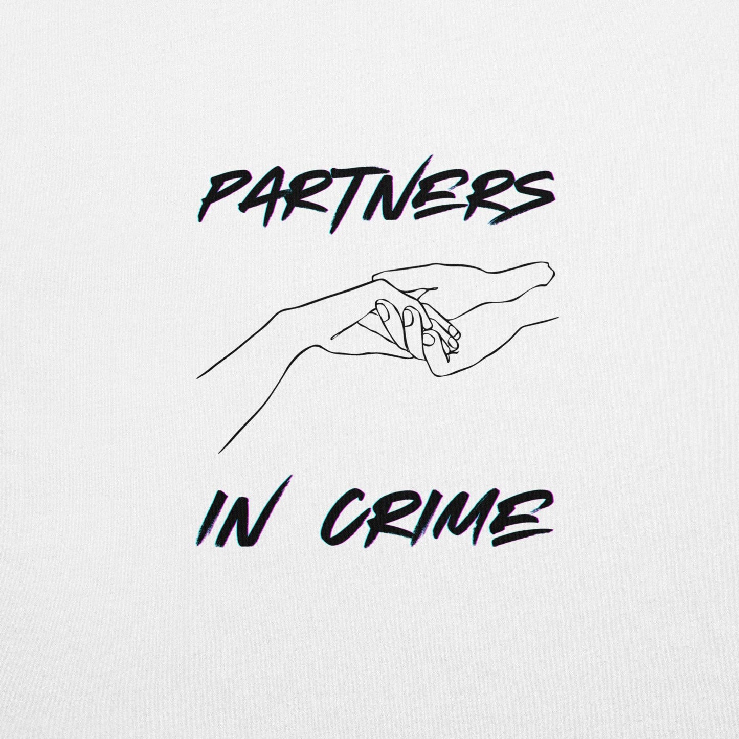 Unisex t-shirt "Partners in crime"