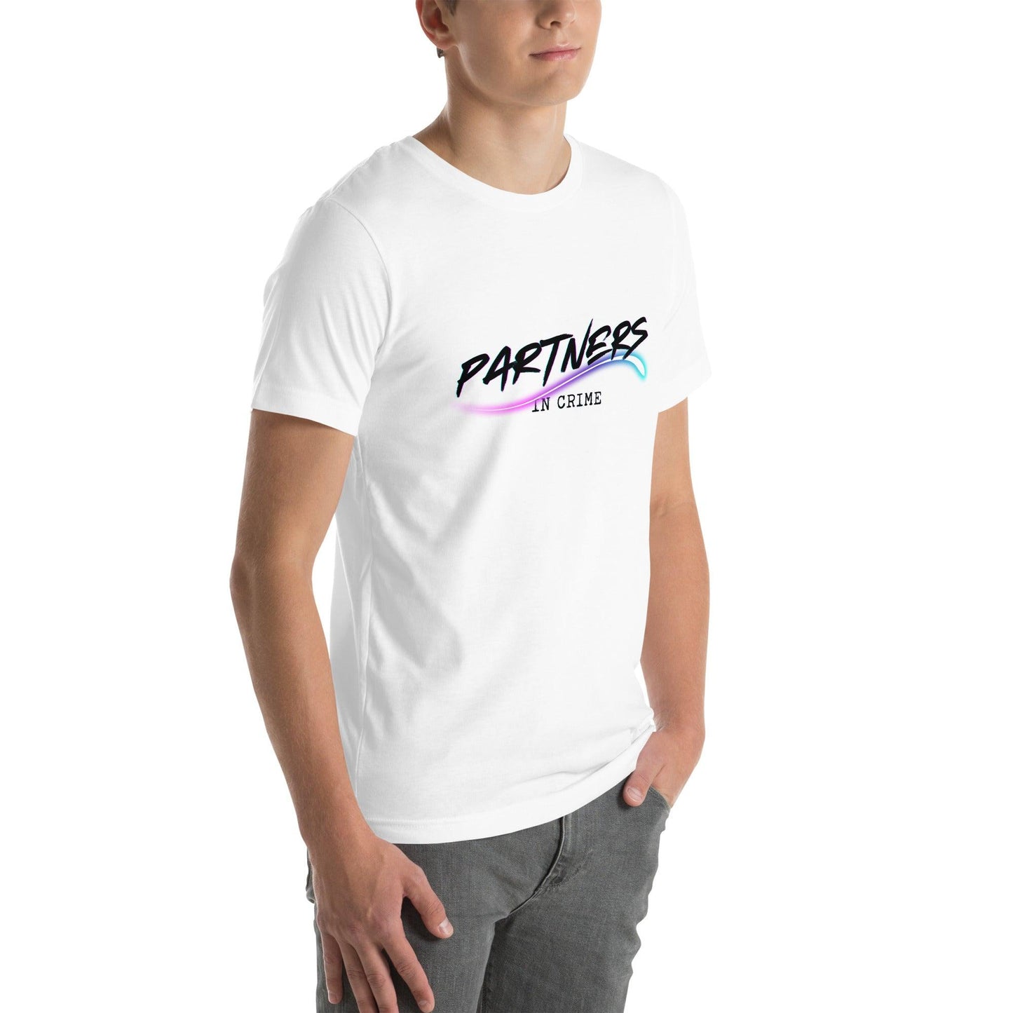 Unisex t-shirt "Partners in crime"