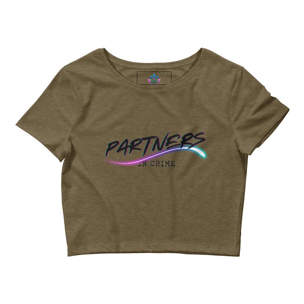 Women’s Crop Tee "Partners in crime"