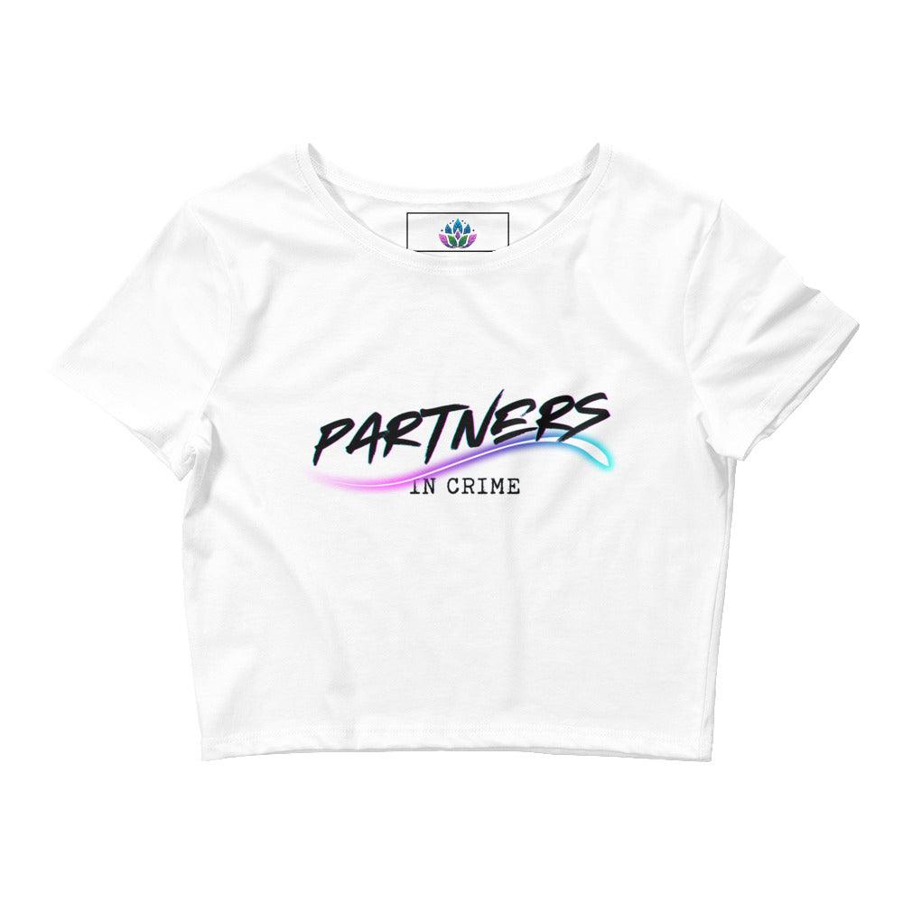 Women’s Crop Tee "Partners in crime"