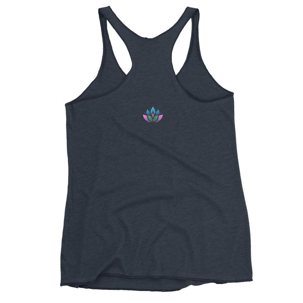 Women's Racerback Tank "Make Everything Possible"